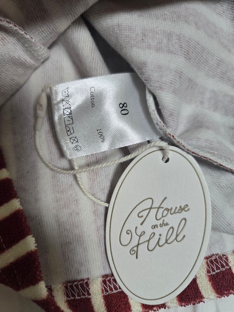 (新品・未使用)House on the Hill2024ss Tシャツ 80