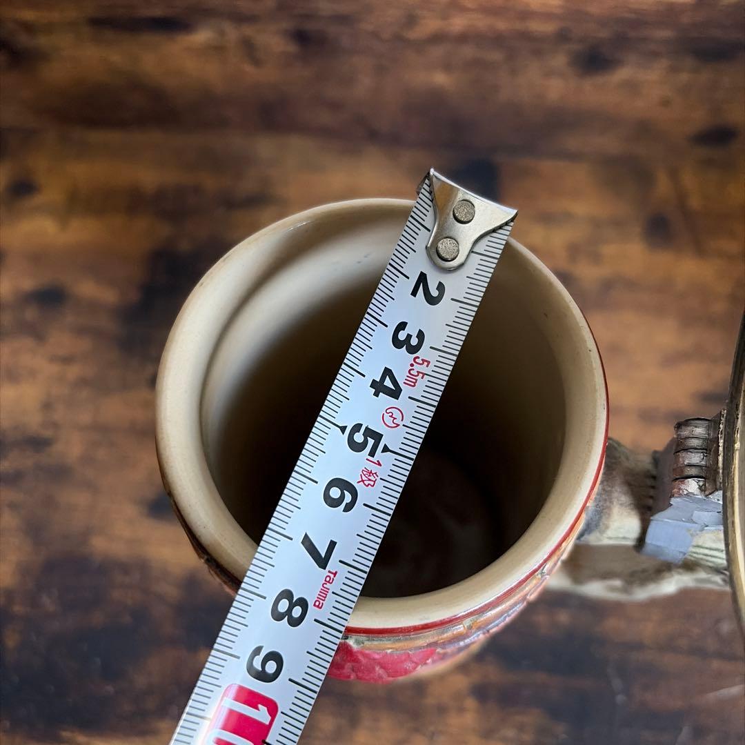 西ドイツ「トラブル タイムズ」ビール シュタイン　置物　インテリア