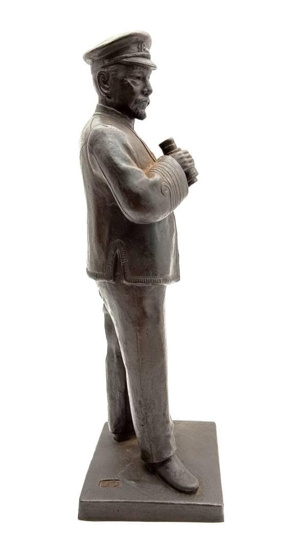 東郷平八郎 ブロンズ像 海軍 旧日本海軍 軍人 人物 インテリア 雑貨 保管品