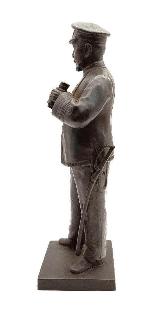 東郷平八郎 ブロンズ像 海軍 旧日本海軍 軍人 人物 インテリア 雑貨 保管品