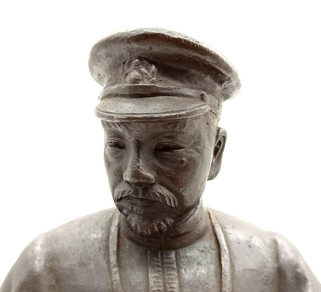 東郷平八郎 ブロンズ像 海軍 旧日本海軍 軍人 人物 インテリア 雑貨 保管品