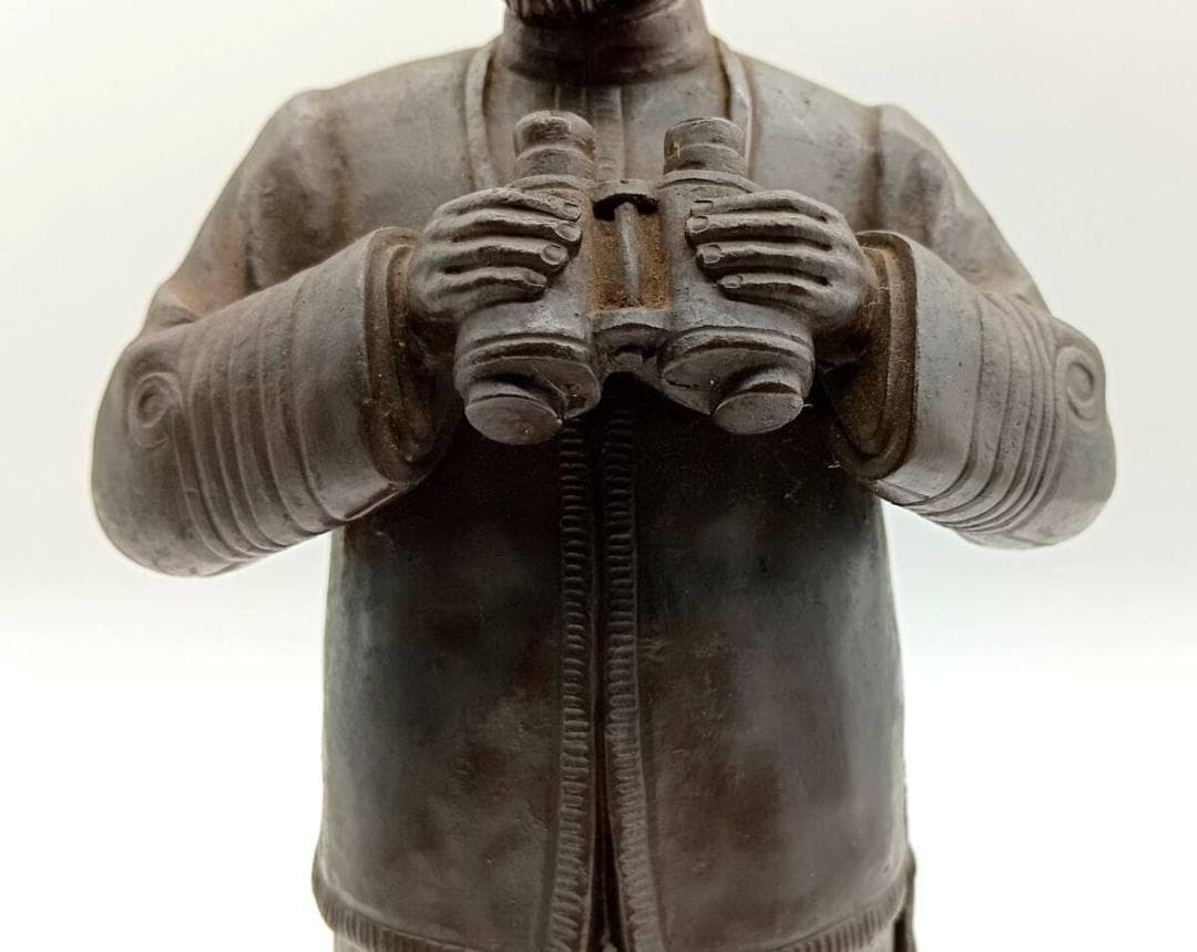 東郷平八郎 ブロンズ像 海軍 旧日本海軍 軍人 人物 インテリア 雑貨 保管品