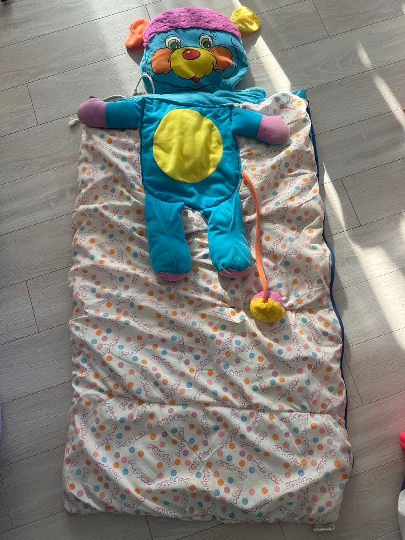 アメリカ購入ポップルズ寝袋ヴィンテージ USAケアベア　レア