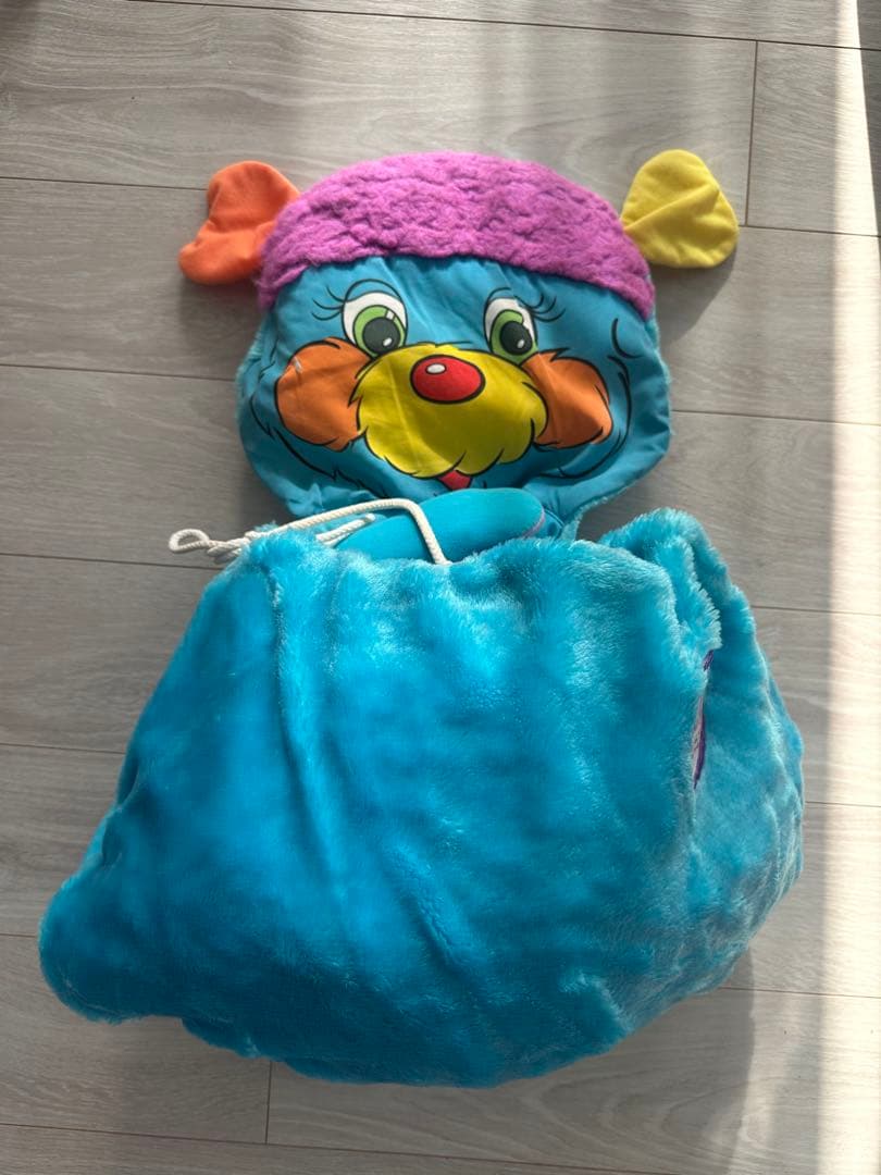 アメリカ購入ポップルズ寝袋ヴィンテージ USAケアベア　レア