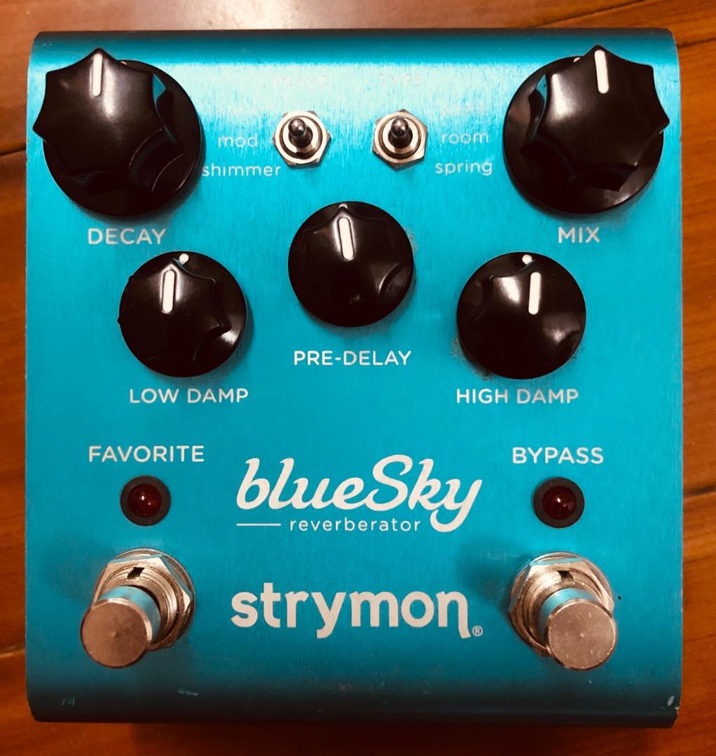 ギター strymon blueSky reverberator