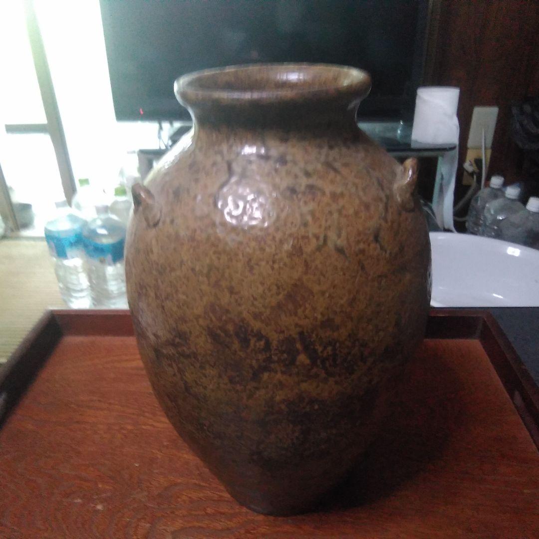 壺　花瓶　備前焼