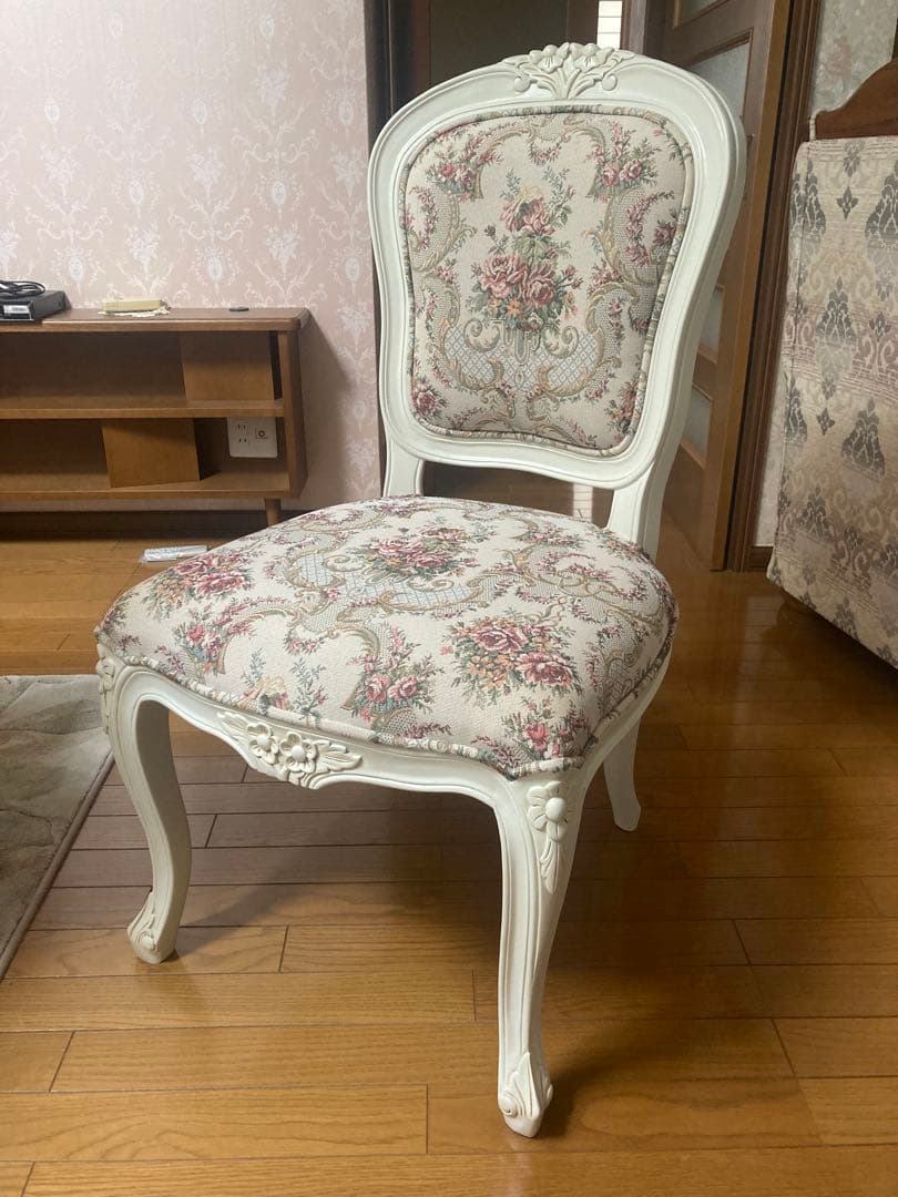 10月末頃出品終了/処分価格！/中古/ダイニングテーブル＆チェア＆マット