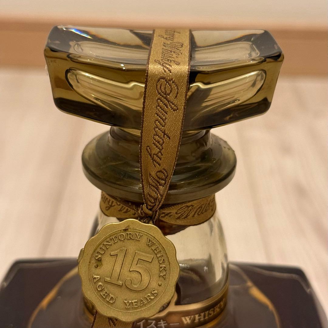 未開栓 サントリー ローヤル 15年 ゴールドラベル
