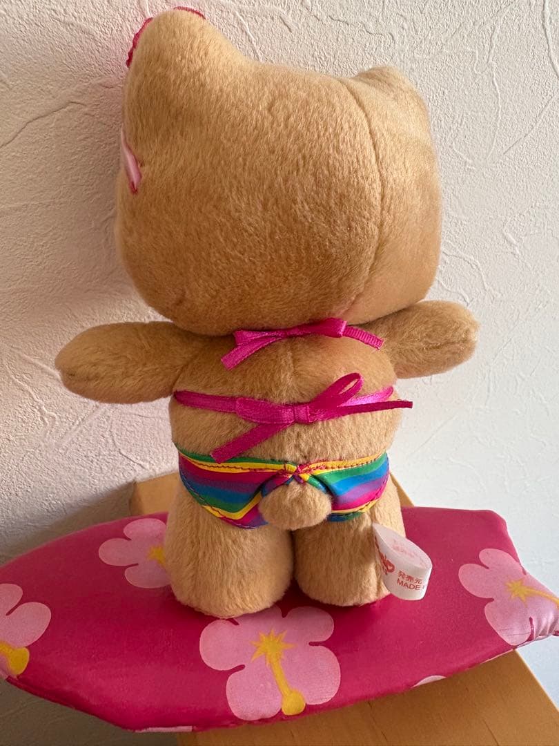 日焼け　ハローキティ　サーフィン　2001年　ぬいぐるみ