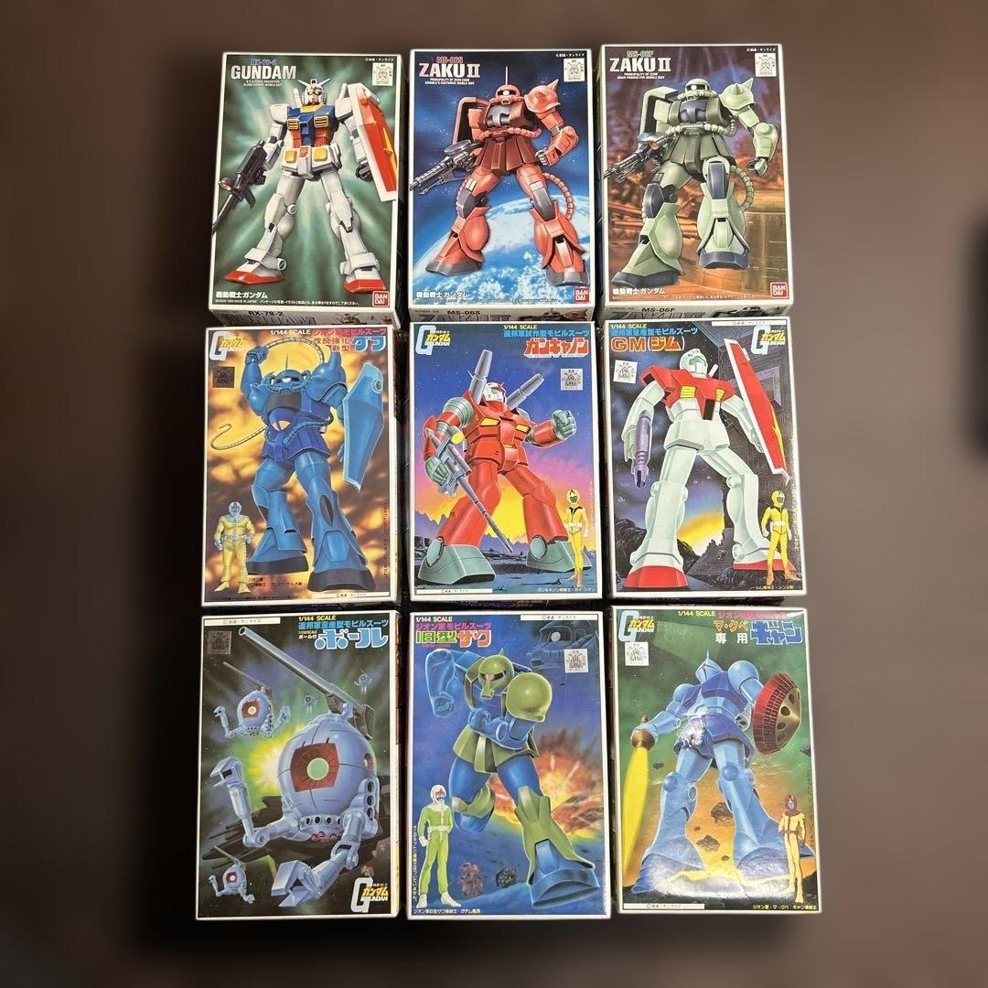 [未組立]ガンプラ 旧キット 全MS・MA26箱セット