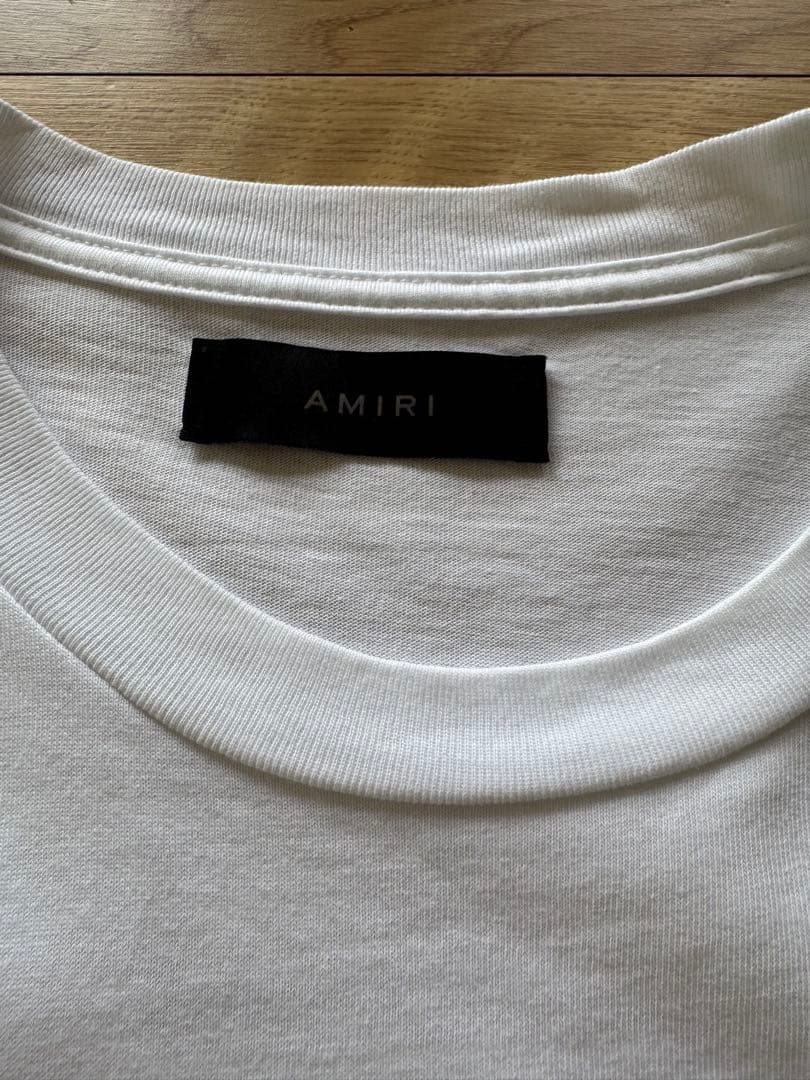 AMIRI アミリ ロゴTシャツ ホワイト XXL