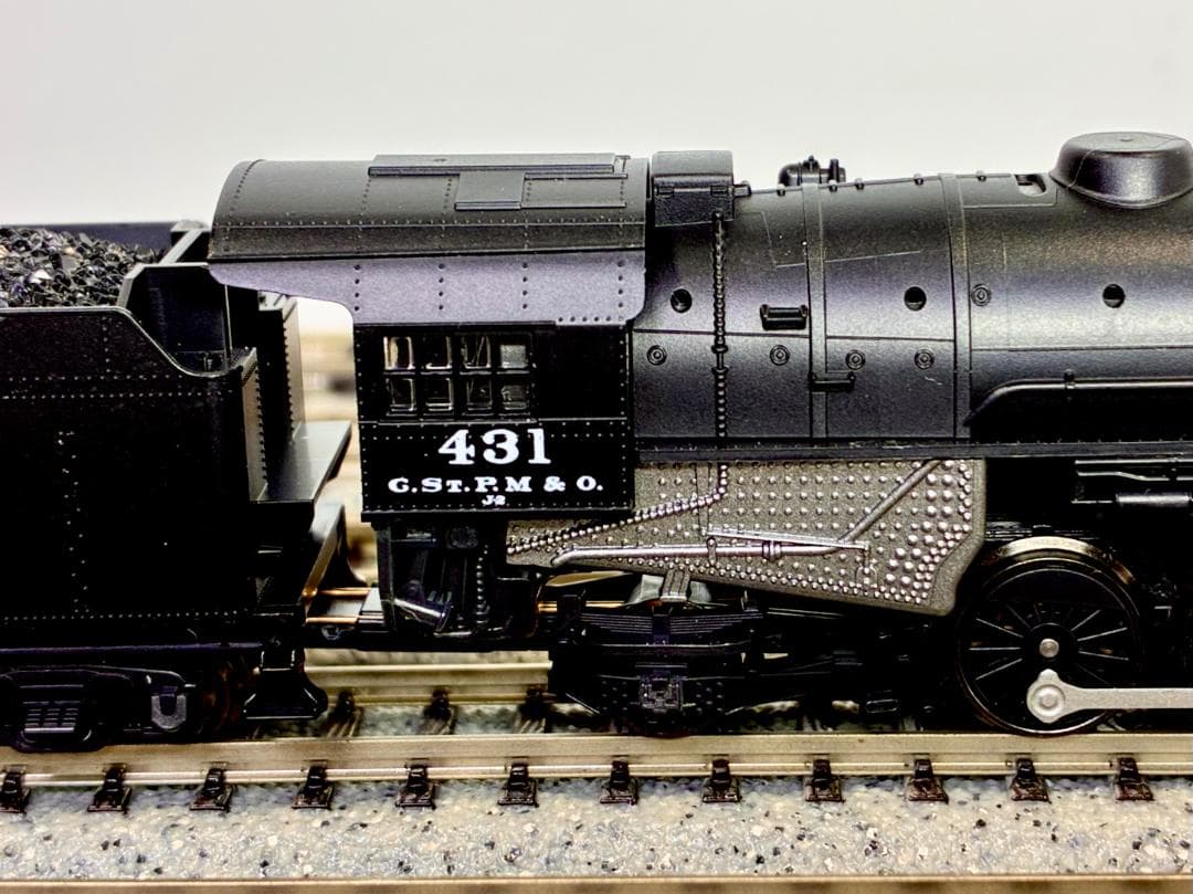 ☆希少 高級モデル☆ 合衆国 2-8-2　Heavy MIKADO 蒸気機関車