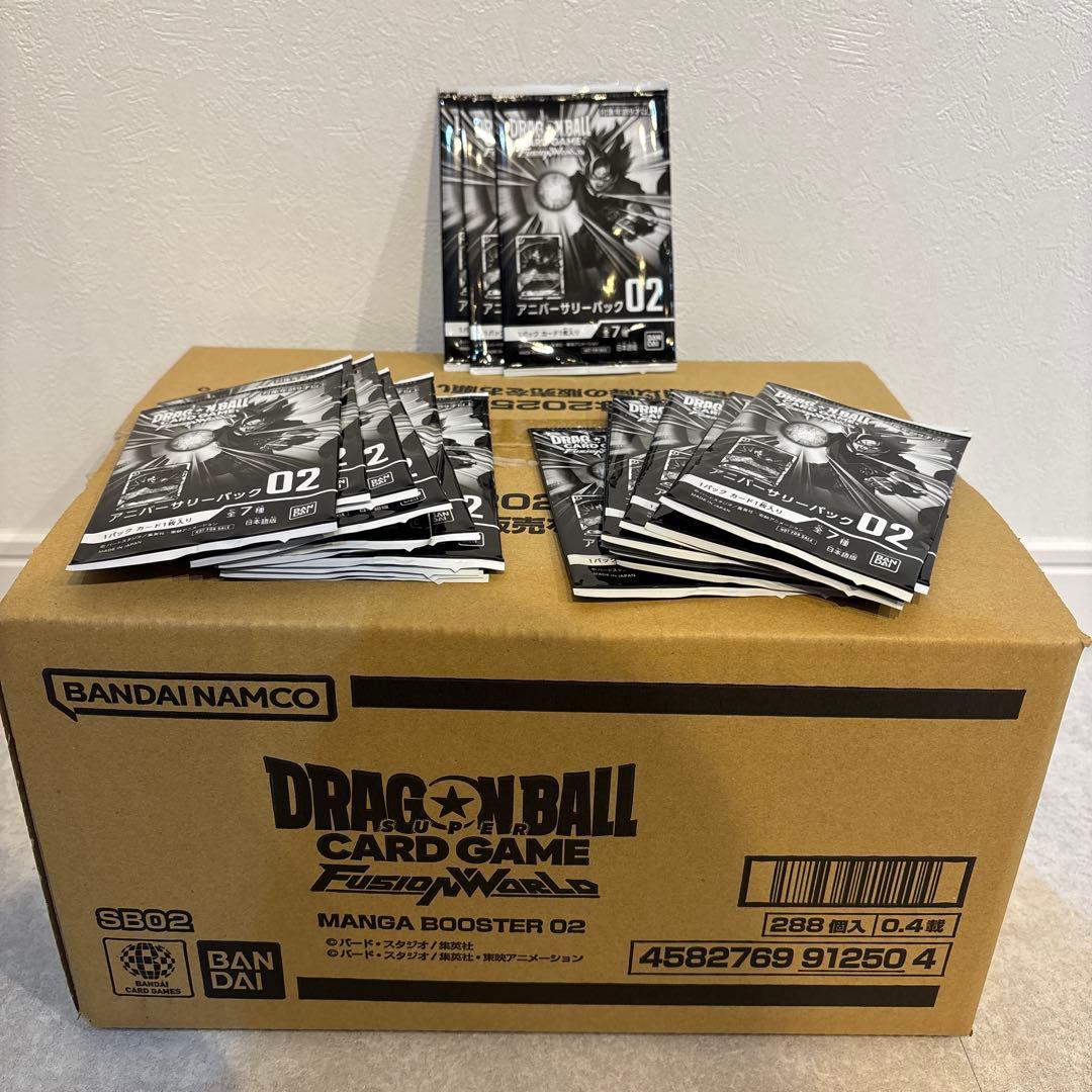 フュージョンワールド　マンガブースター02 未開封カートン　おまけ付き