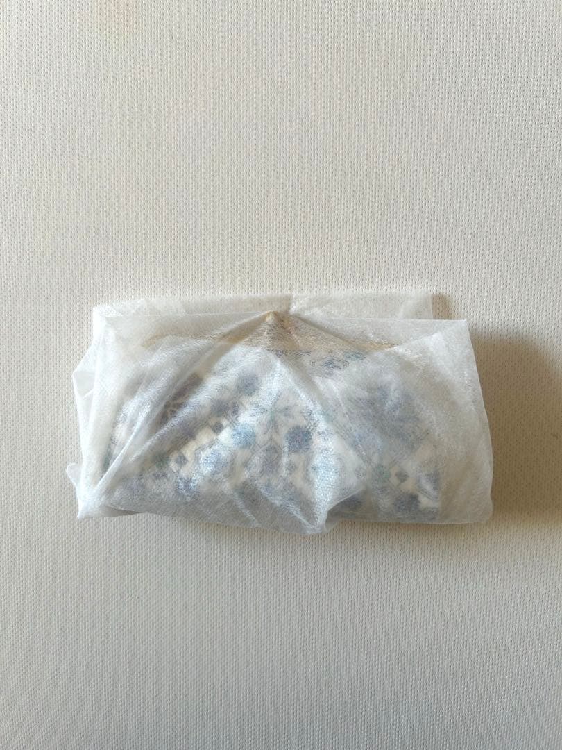 浅草文庫 親子がま口 花菱 ブルー 小銭入れ ケース 財布 文庫革