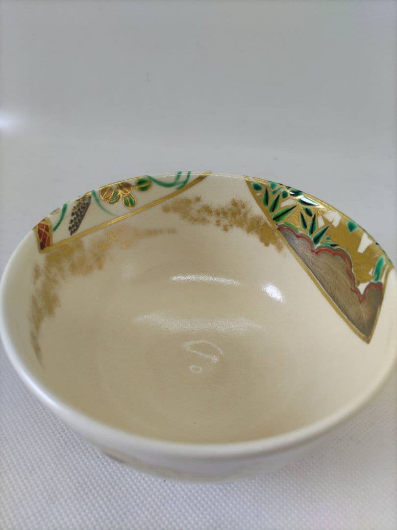 茶道具　竜谷窯　宮川香雲　茶碗