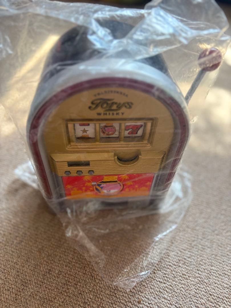 トリス　スロット　貯金箱　時計