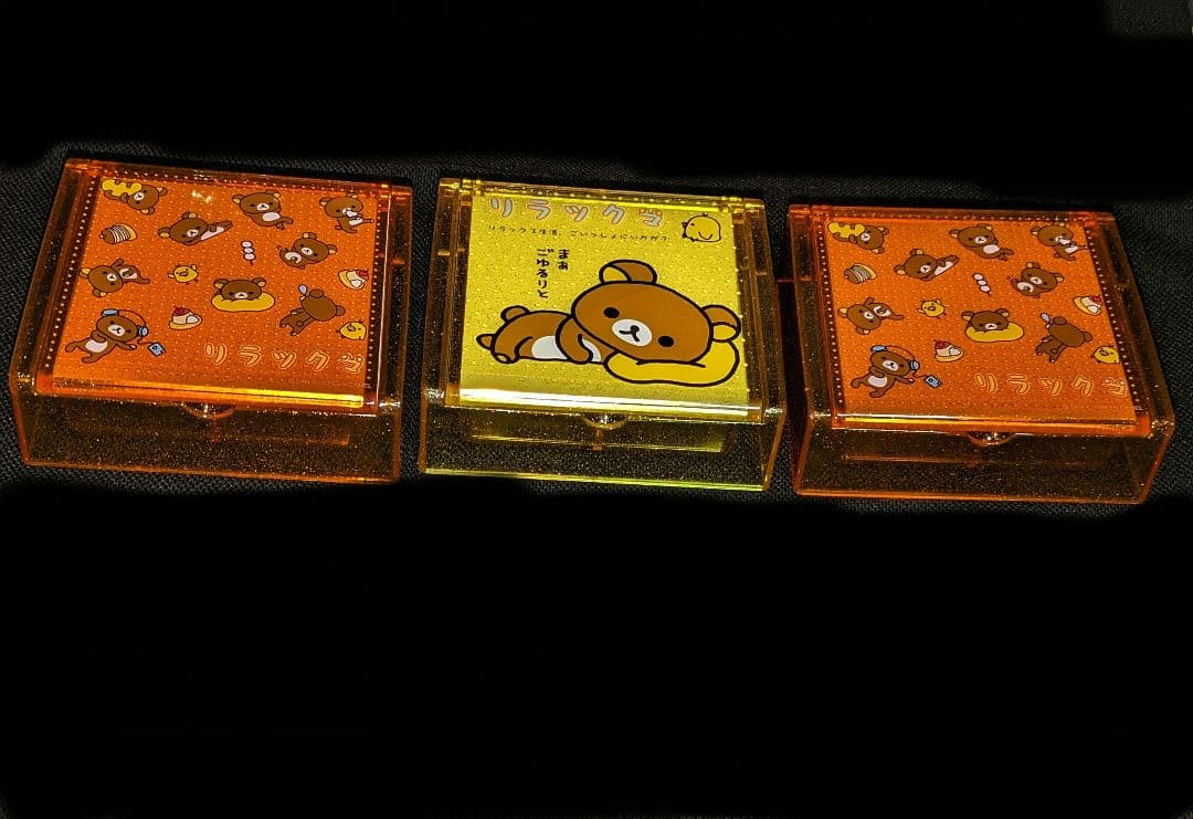 ♡美品♡リラックマ♡ジュエリーBOX＆くじフィギュア＆トートバッグ♡