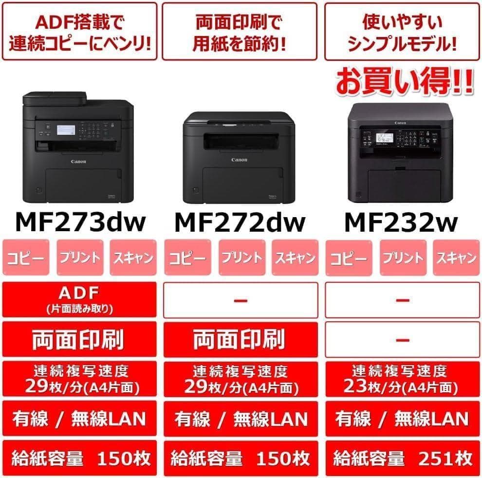 【新品未使用】Canon レーザープリンター A4モノクロ複合機 Satera