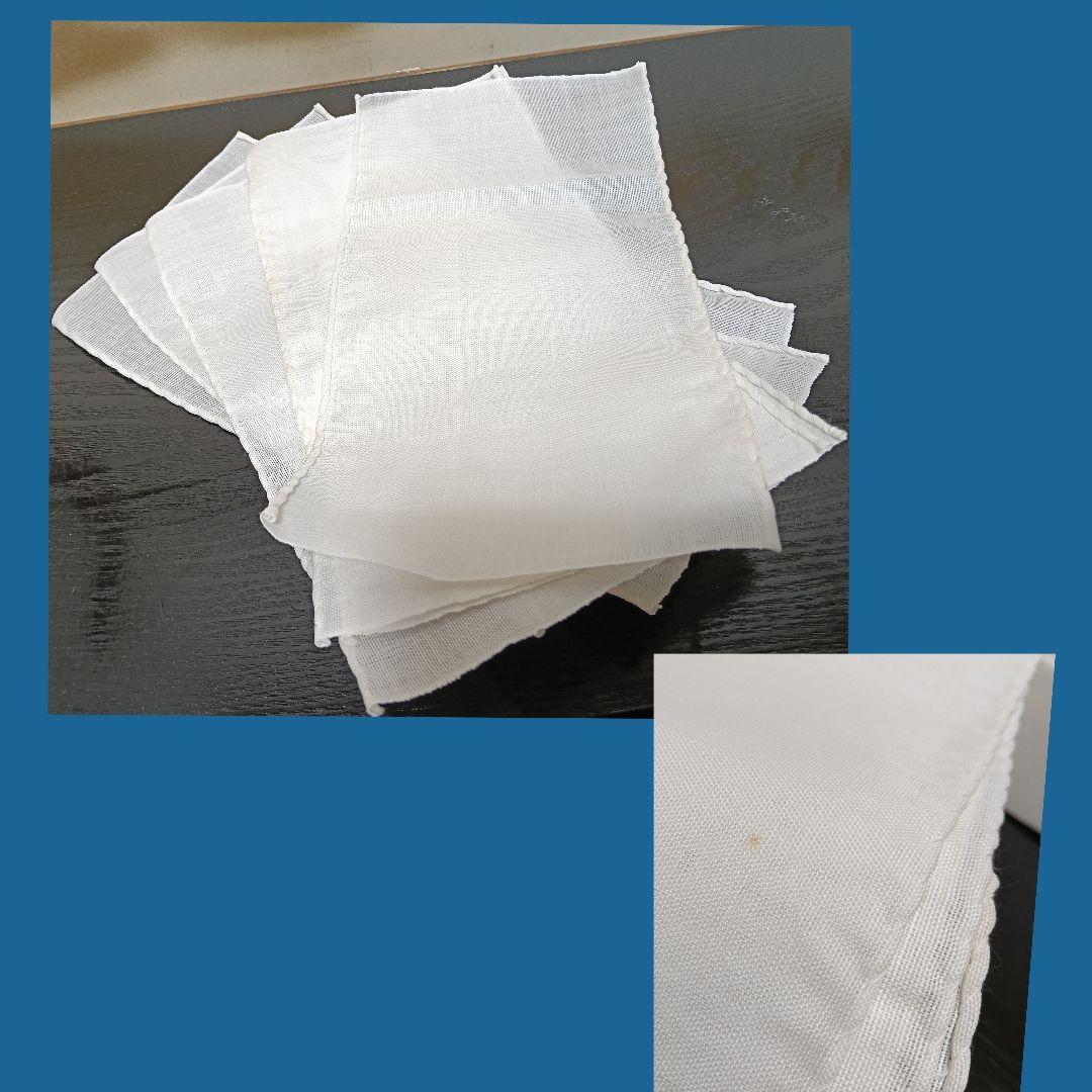 AN6 つくばい杓と水漉杓 替布6枚 未使用 紙箱 茶道具