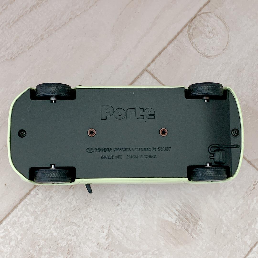 1/30　トヨタ　ポルテ　ミニカー　エアグリーンパールクリスタルシャイン