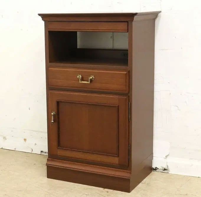 マルニ【地中海シリーズ】高級電話台・TEL台/FAX台サイドチェスト◆クラシック