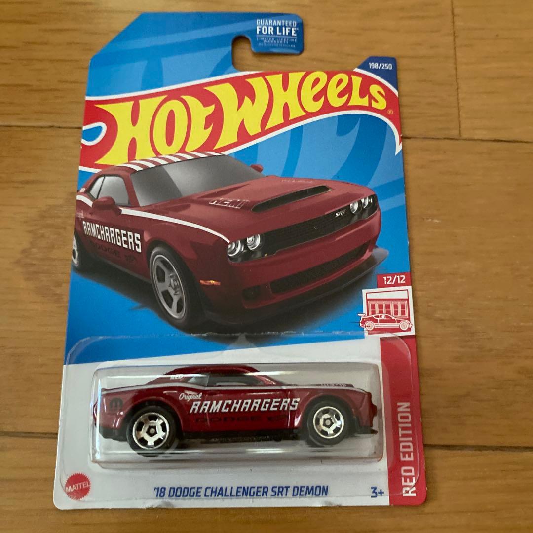 ホットウィール　 レッドエディション 7台