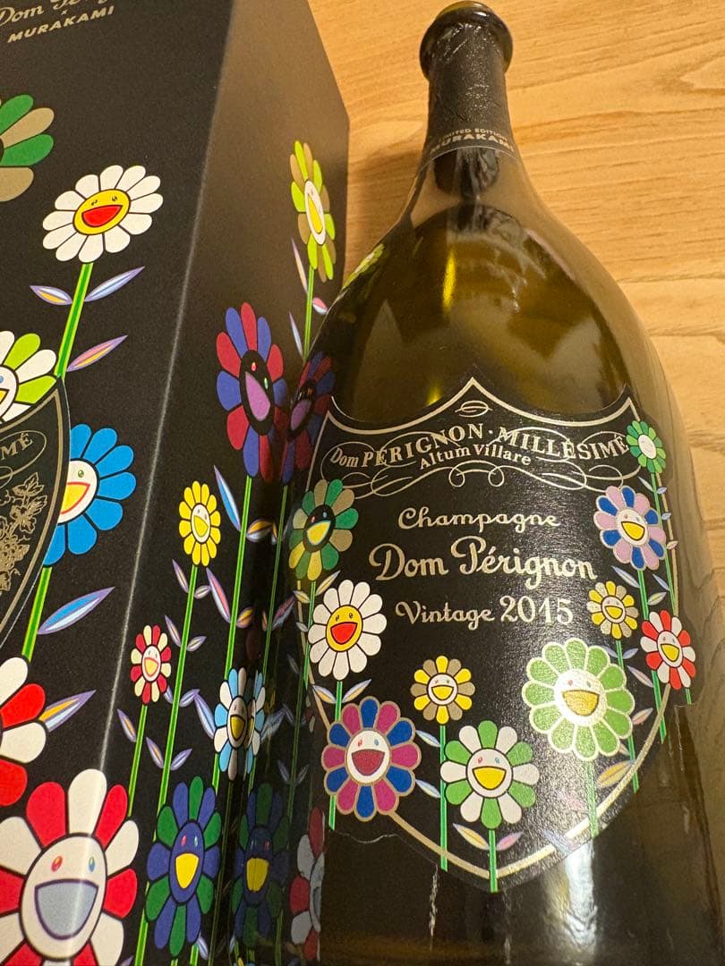 Dom Pérignon Vintage 2015 村上隆デザイン空瓶