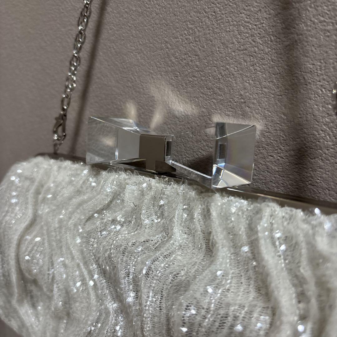 美品　アンテプリマ　パーティー　クラッチバッグ　チェーンバッグ　結婚式