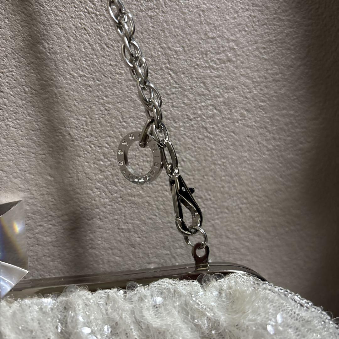 美品　アンテプリマ　パーティー　クラッチバッグ　チェーンバッグ　結婚式