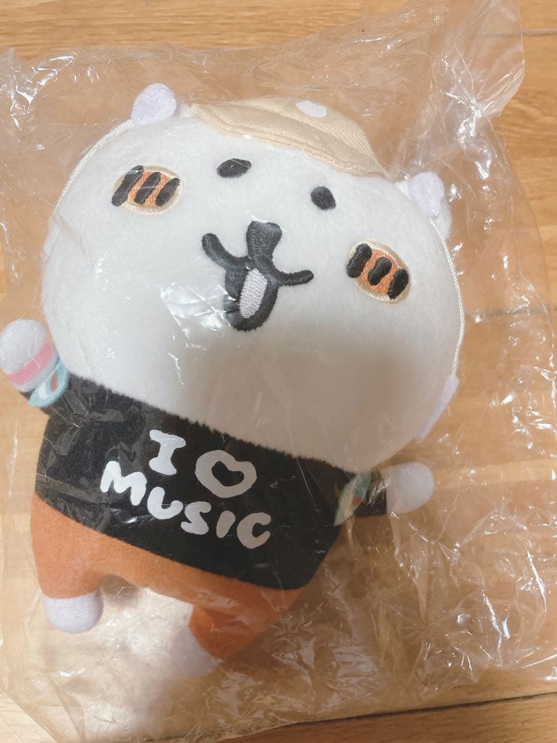 自分ツッコミくま　ぬいぐるみイヤホンポーチ