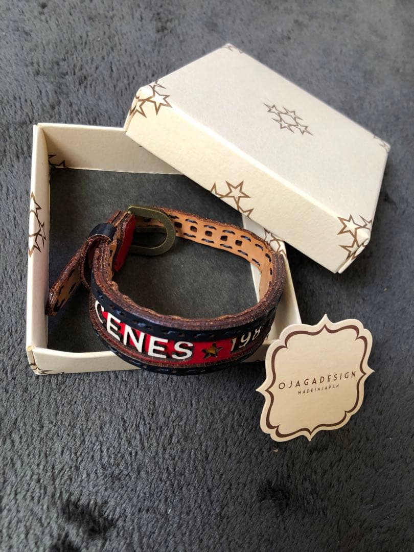 B'z Exhibition OJAGADESIGNレザーブレスレット B'z