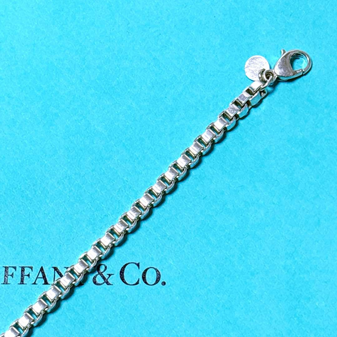 【美品】18.5cm ティファニー ベネチアン ブレスレット シルバー925
