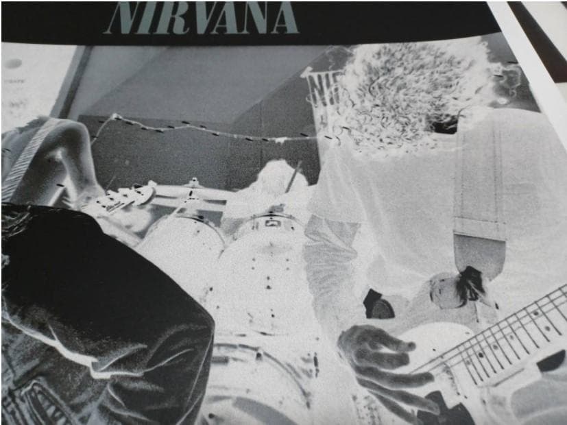 NIRVANA ニルヴァーナ ブリーチ シルクスクリーン サブポップオフィシャル