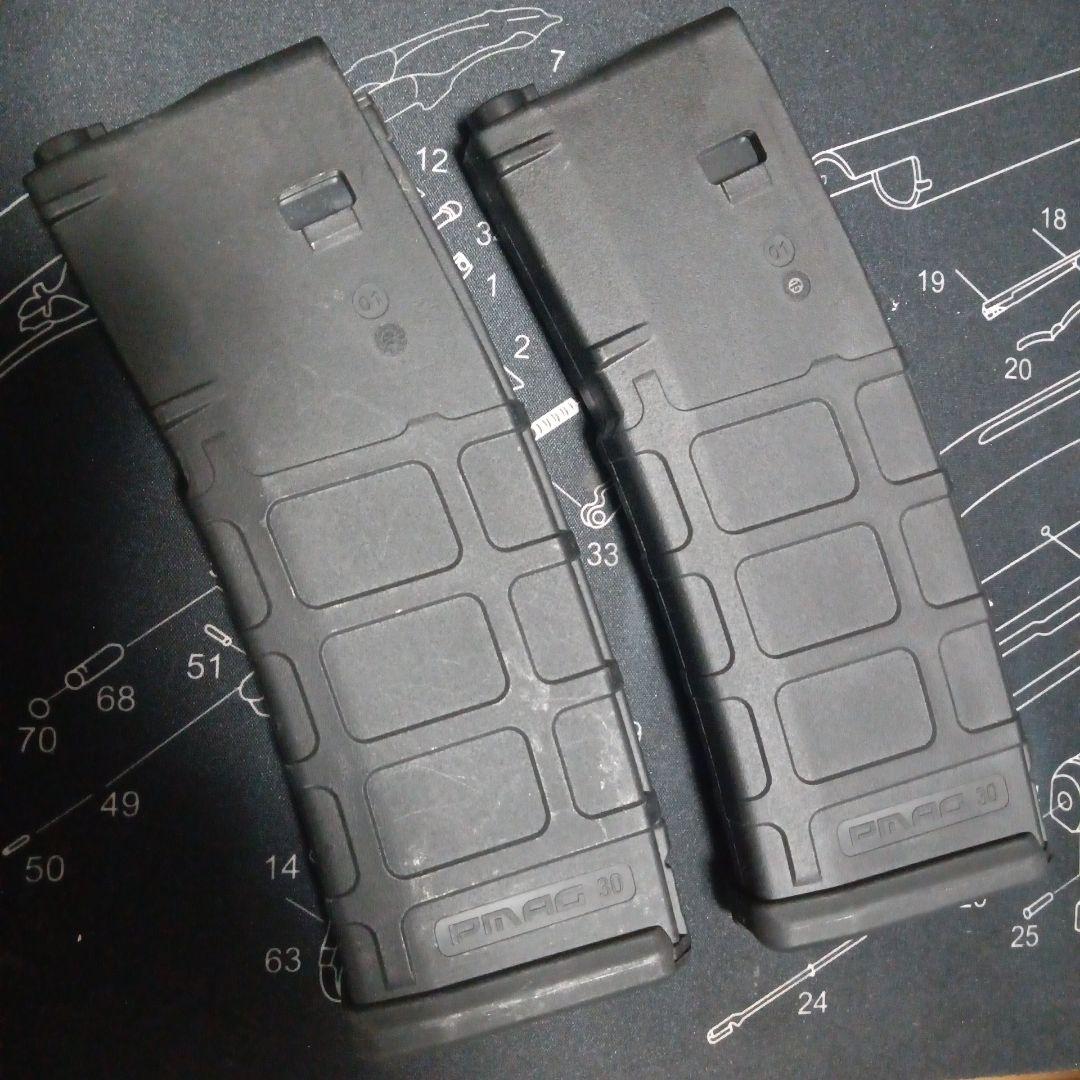 東京マルイ　次世代電動ガン用　magpul pts pmag ブラック