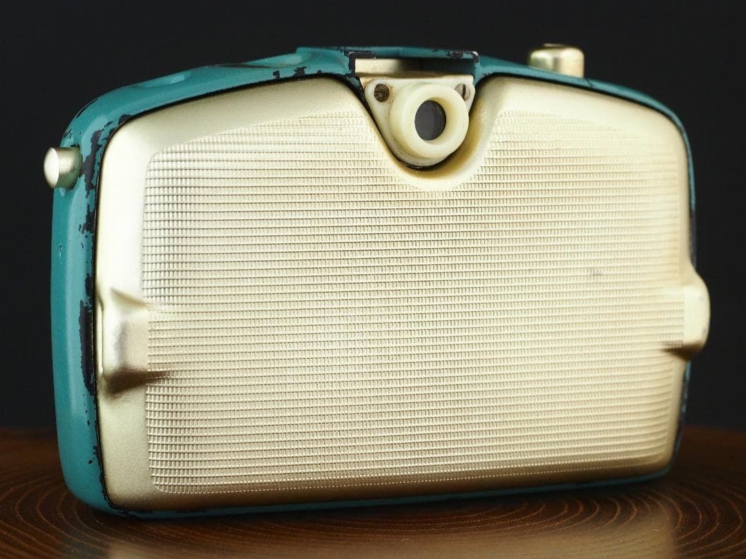 PENTI ハーフ判カメラ TRIOPLAN 3.5/30 ターコイズブルー