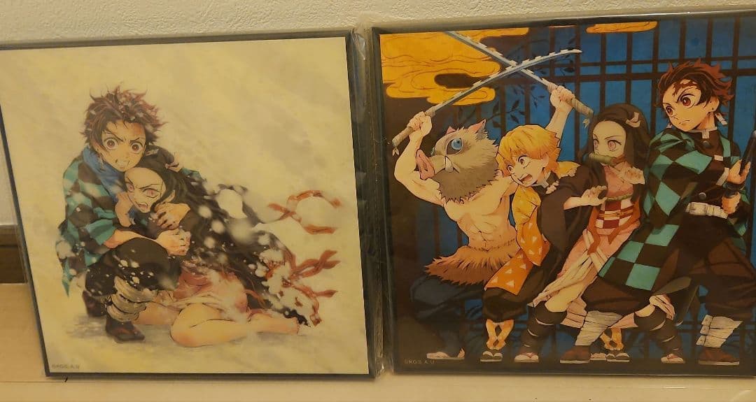 鬼滅の刃　木製　イラストボード