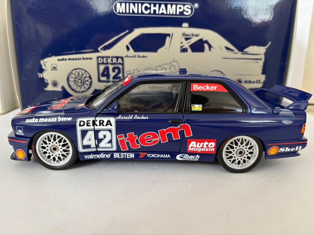 BMW M3 E30 DTM 1992 Auto Maass ミニカー PMA