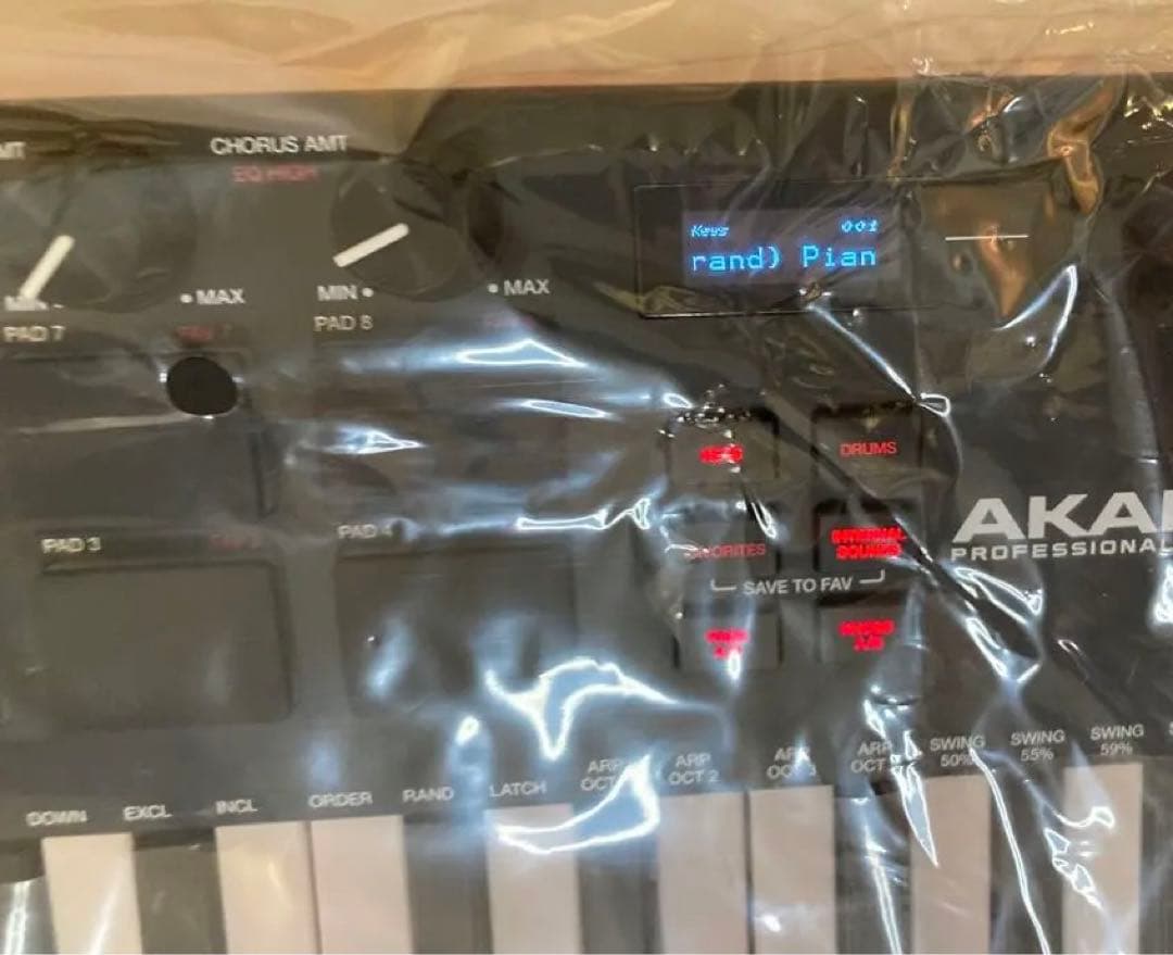 【未使用】AKAI MPK mini playミニキーボード