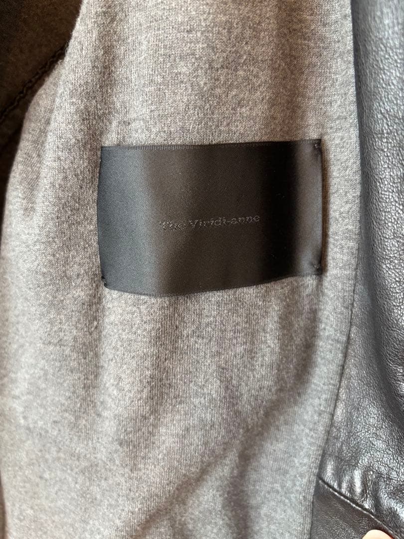 ビリジアン　シングルライダースジャケット