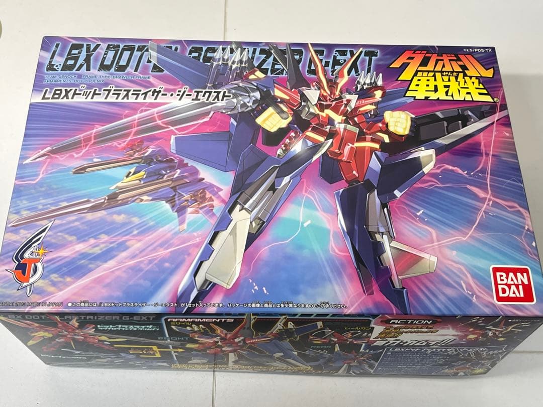 [未組立] ダンボール戦機 LBX ドットブラスライザー・ジーエクスト