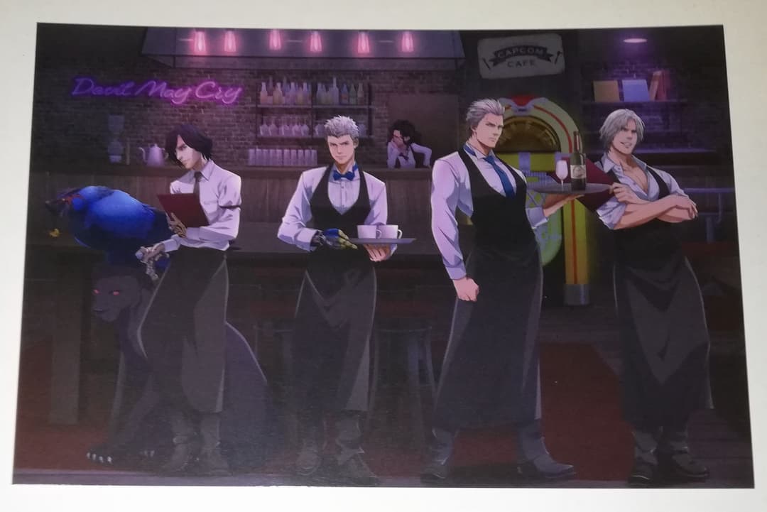 デビルメイクライ 集合 ポストカード 特典 カプコンカフェ 4弾