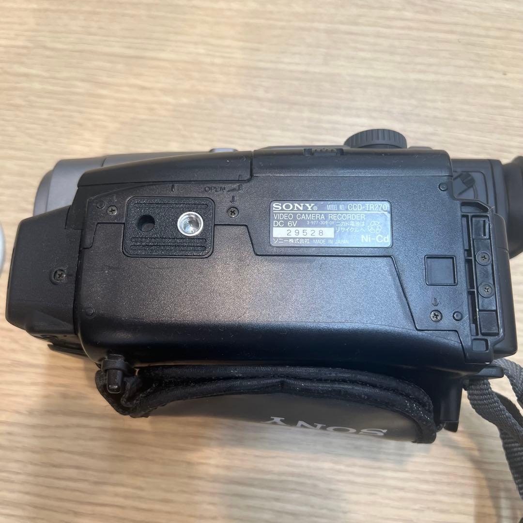 SONY✨ソニー Video8 ビデオカメラ CCD-TR270PK フルセット