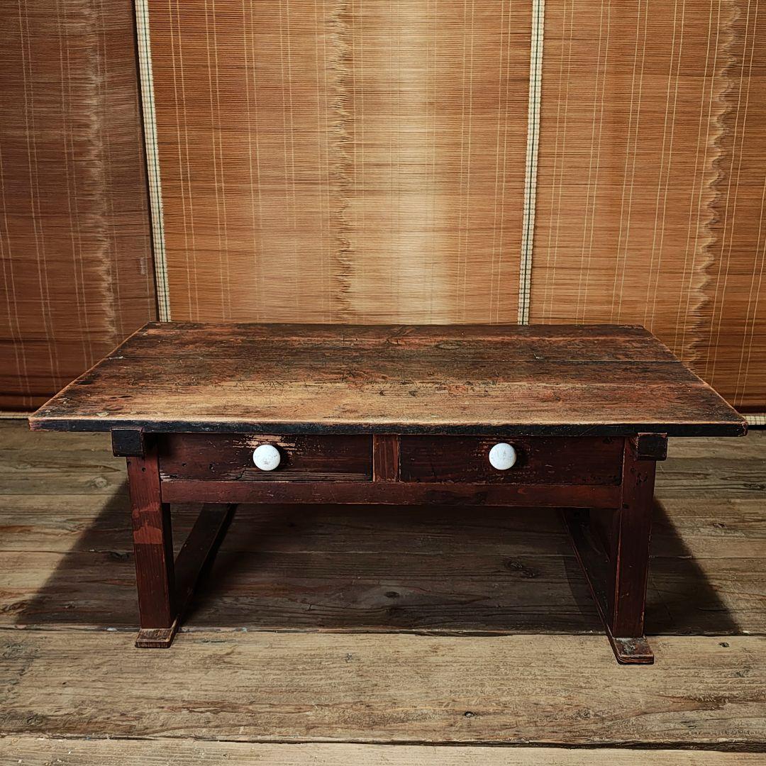 文机　小引き出し　昭和レトロ　古家具