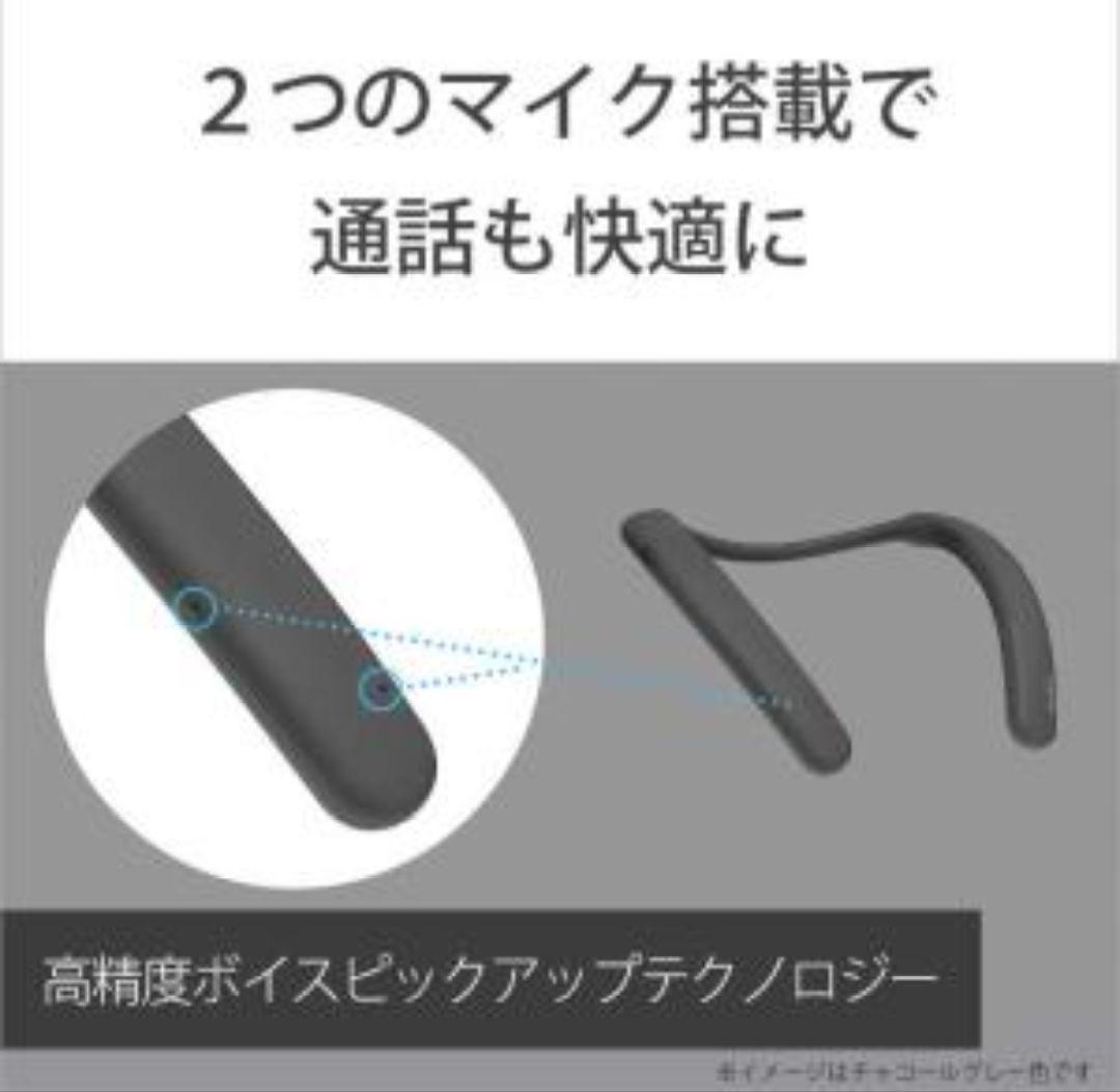 新品❤未使用 ほぼ未使用 ソニー SONY ワイヤレスネックバンドスピーカー