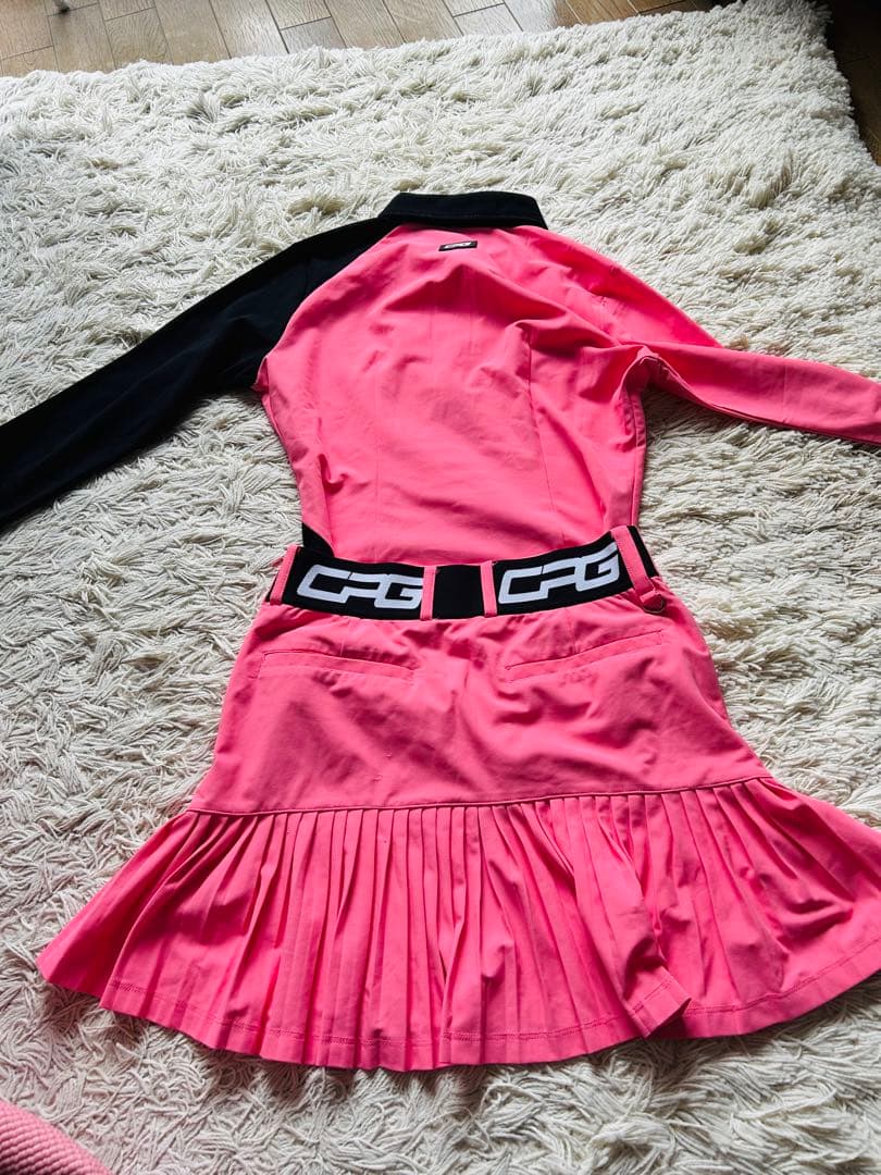 CPGゴルフ　セットアップ　ピンク/黒　サイズ2