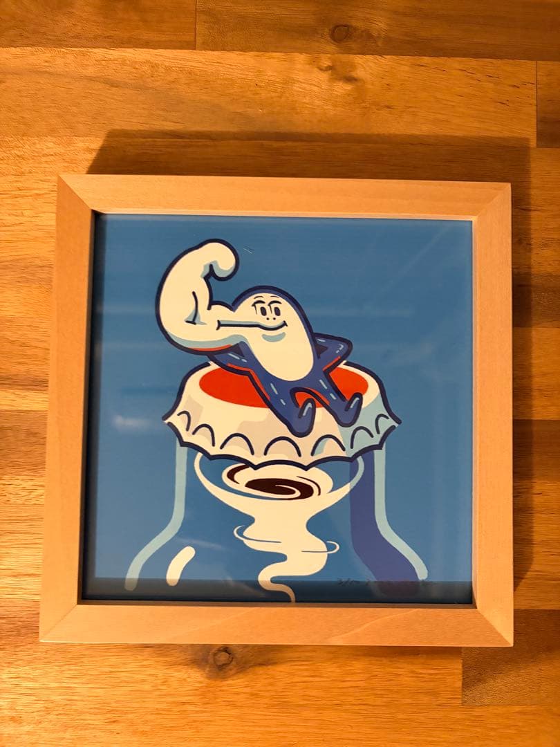 イルカのイルカくん　タフのんひりビンのフタ