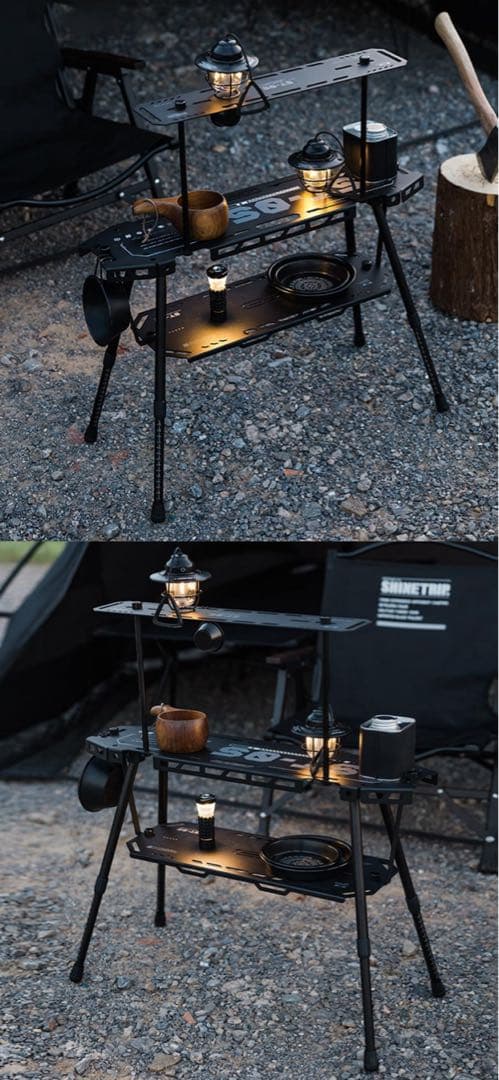 キャンプテーブル スケートボードラック インディアンラック アウトドアラック