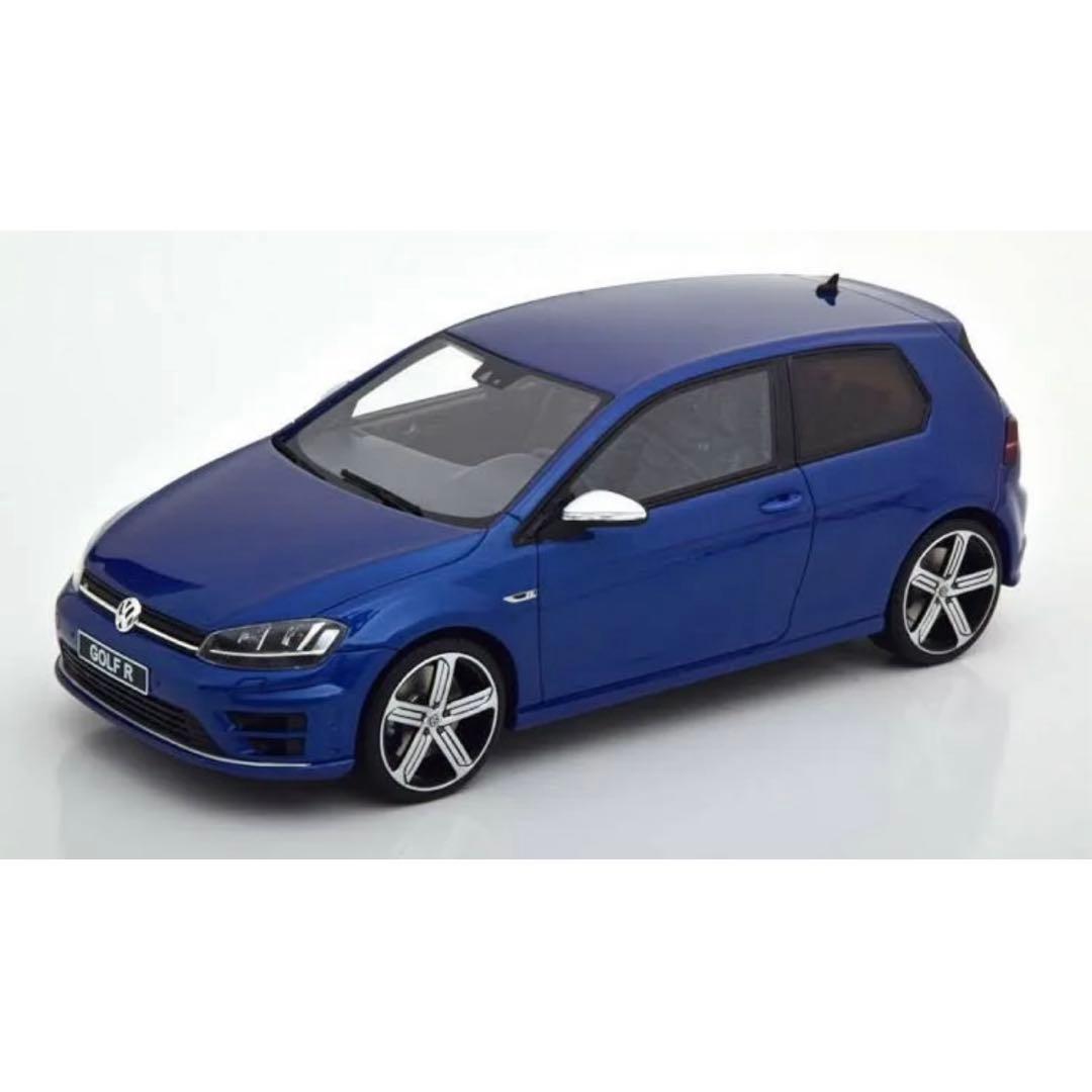 OTTOmobile Golf R ミニカー 青色 1/18