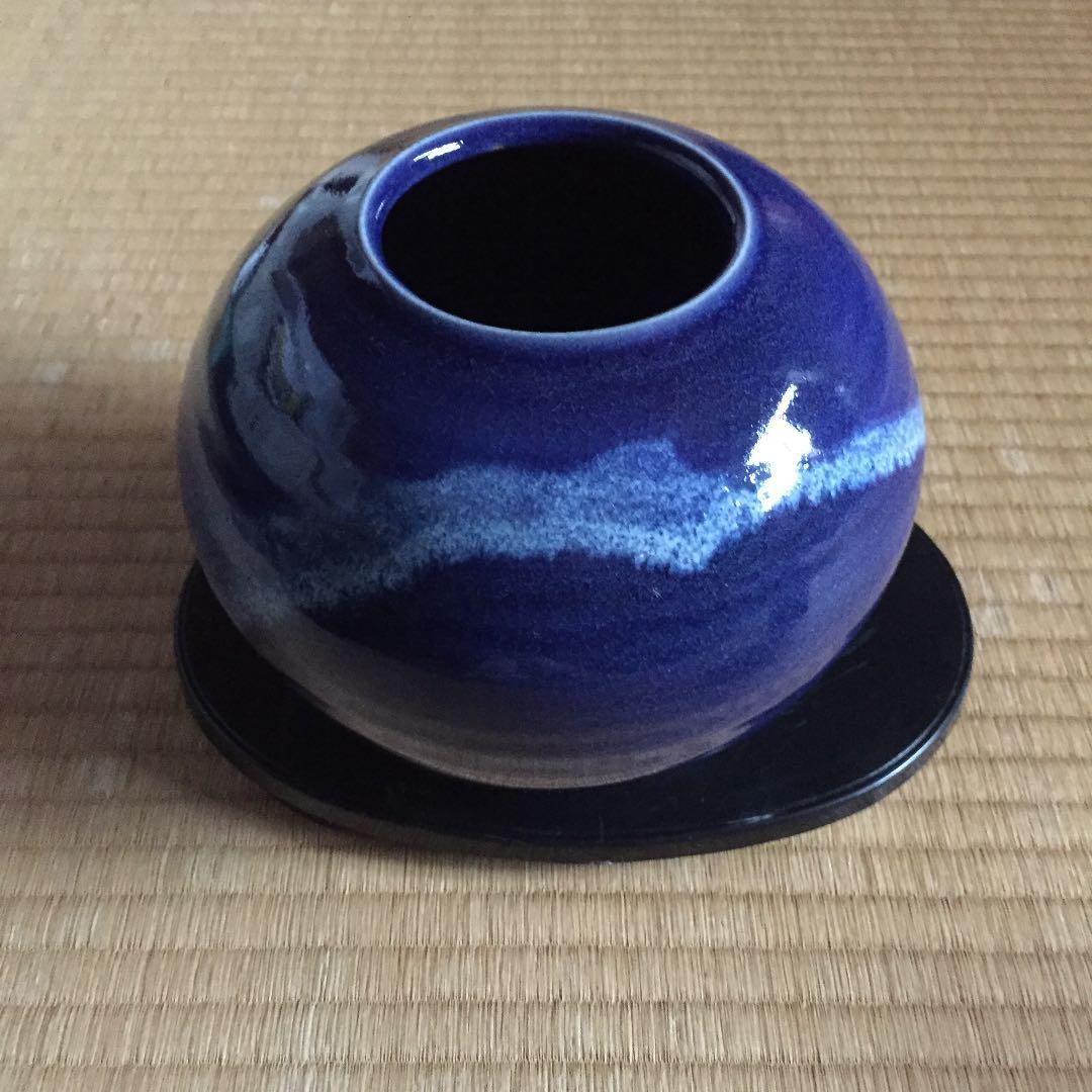 壺と湯呑み オホーツク焼