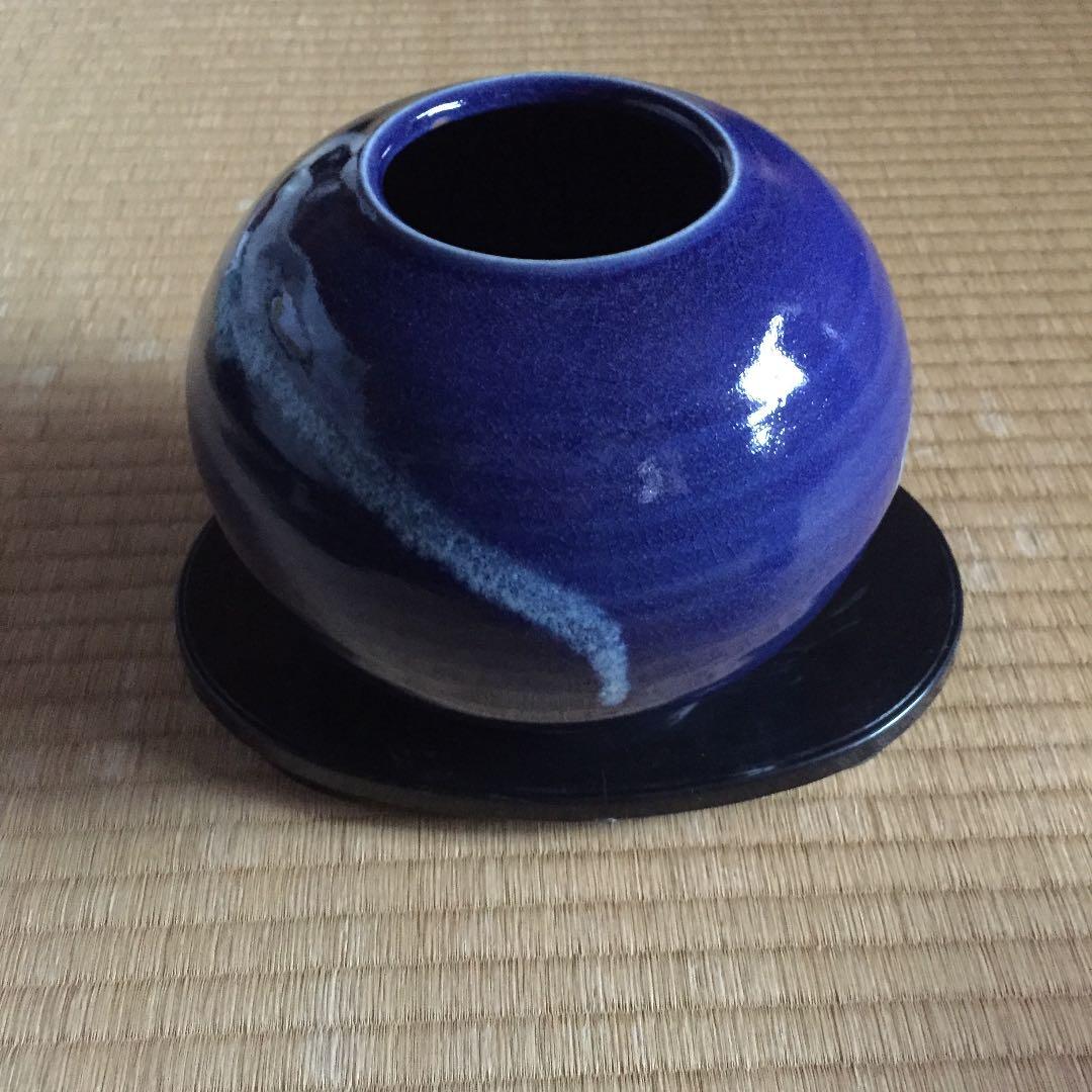 壺と湯呑み オホーツク焼